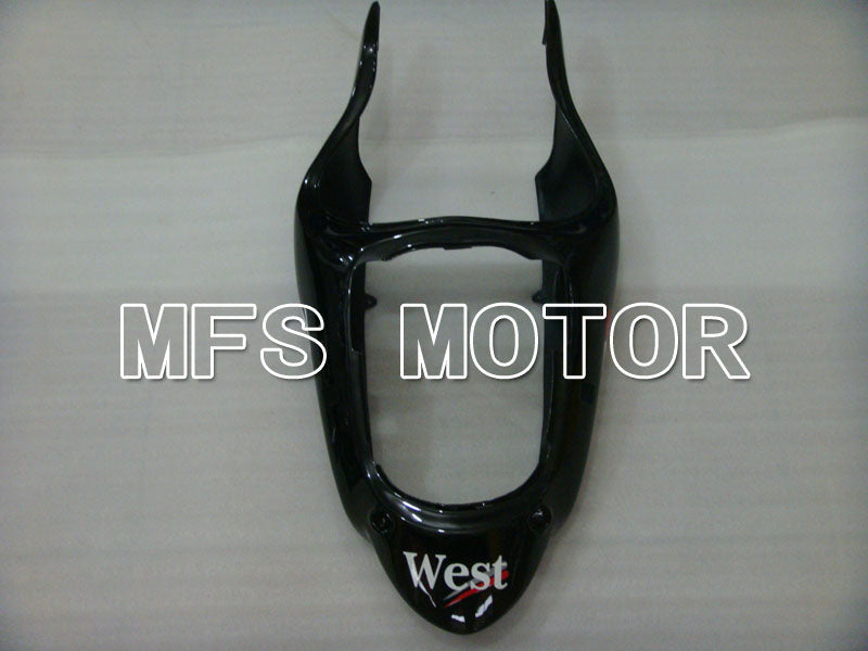 Kawasaki NINJA ZX9R 2000-2001 ABS Fairing - West - Black White - MFS3845 - Fairings Kit