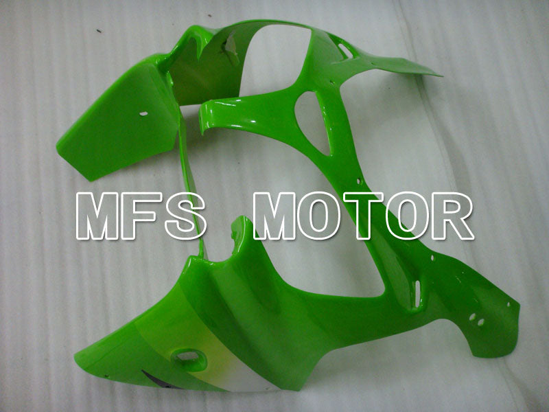 Kawasaki NINJA ZX9R 2000-2001 ABS Fairing - Factory Style - Black Green - MFS3861 - Fairings Kit