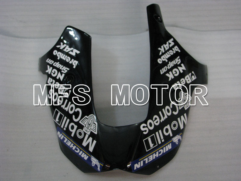 Kawasaki NINJA ZX9R 2000-2001 ABS Fairing - West - Black White - MFS3866 - Fairings Kit