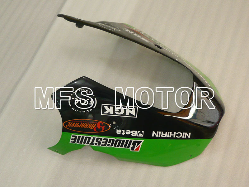 Kawasaki NINJA ZX9R 2002-2003 ABS Fairing - Monster - Black Green - MFS3870 - Fairings Kit