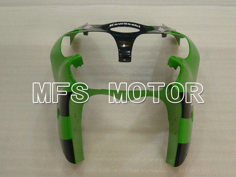 Kawasaki NINJA ZX9R 2002-2003 ABS Fairing - Monster - Black Green - MFS3870 - Fairings Kit