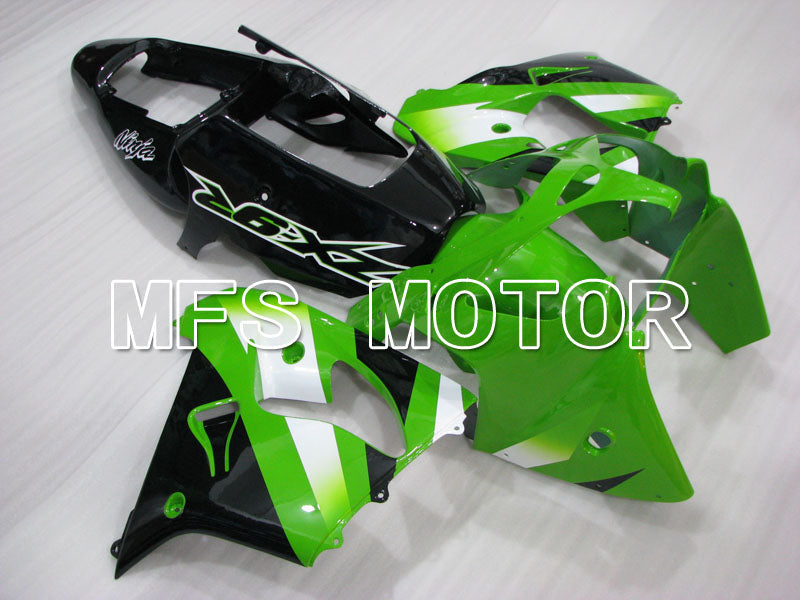 Kawasaki NINJA ZX9R 2002-2003 ABS Fairing - Factory Style - Black Green - MFS3884 - Fairings Kit