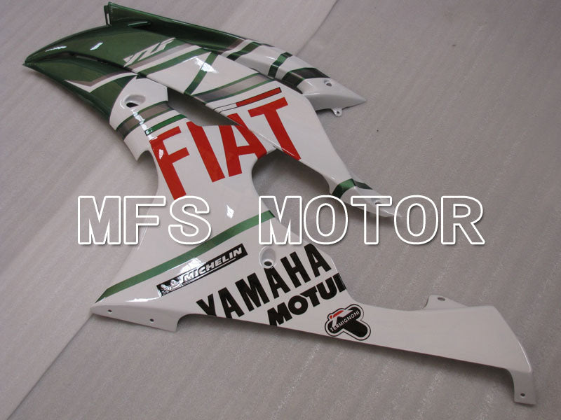 Yamaha YZF-R6 2008-2016 Injection ABS Fairing - FIAT - ArmyGreen White - MFS3887 - Fairings Kit