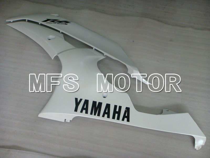 Yamaha YZF-R6 2008-2016 Injection ABS Fairing - Factory Style - White - MFS3891 - Fairings Kit