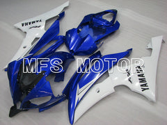 Yamaha YZF-R6 2008-2016 Injection ABS Fairing - Factory Style - Blue White - MFS3917 - Fairings Kit