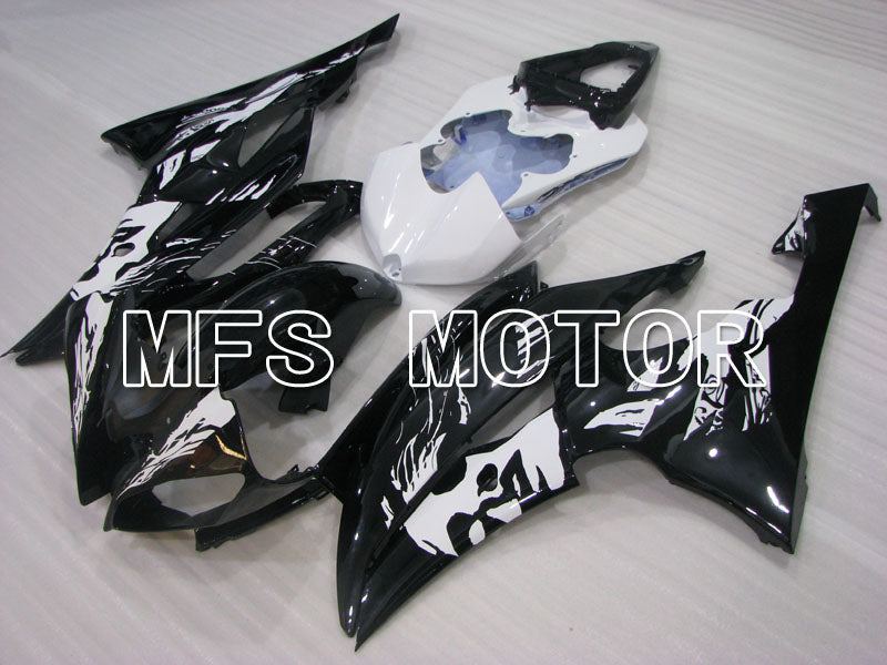 Yamaha YZF-R6 2008-2016 Injection ABS Fairing - Factory Style - Black White - MFS3938 - Fairings Kit