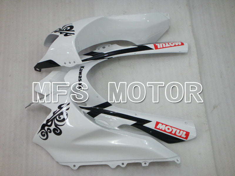 Kawasaki NINJA ZX10R 2004-2005 Injection ABS Fairing - Corona - White - MFS3940 - Fairings Kit