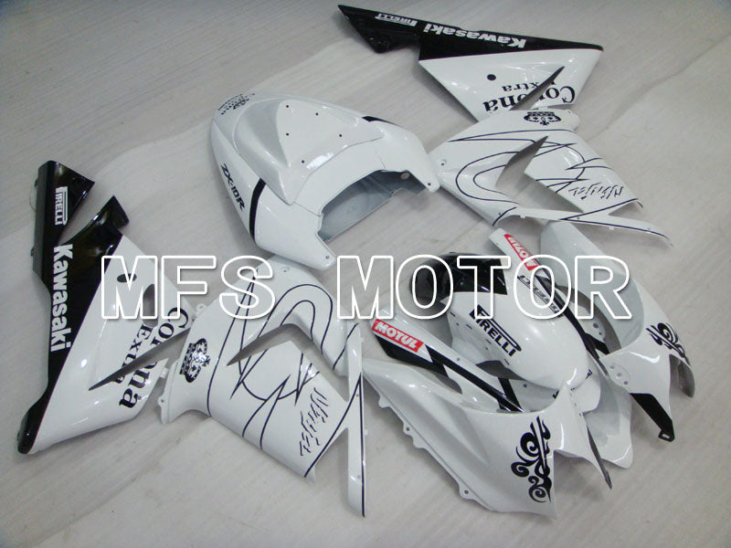 Kawasaki NINJA ZX10R 2004-2005 Injection ABS Fairing - Corona - White - MFS3940 - Fairings Kit