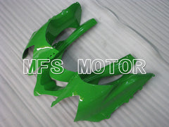 Kawasaki NINJA ZX10R 2004-2005 Injection ABS Fairing - Factory Style - Black Green - MFS3942 - Fairings Kit