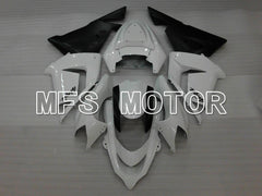 Kawasaki NINJA ZX10R 2004-2005 Injection ABS Fairing - Factory Style - Black White - MFS3945 - Fairings Kit