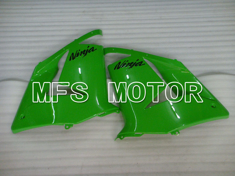 Kawasaki NINJA ZX10R 2004-2005 Injection ABS Fairing - Factory Style - Black Green - MFS3951 - Fairings Kit