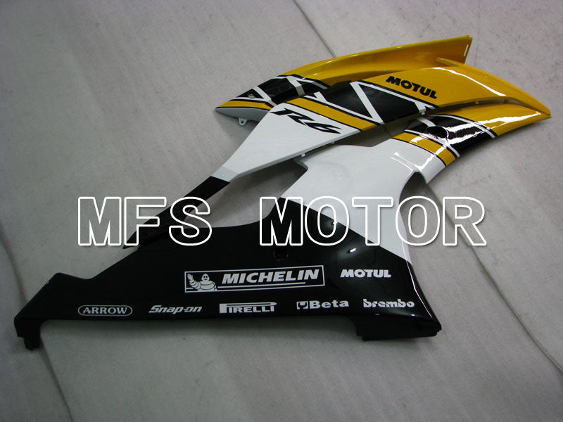 Yamaha YZF-R6 2008-2016 Injection ABS Fairing - Factory Style - White Yellow - MFS3964 - Fairings Kit