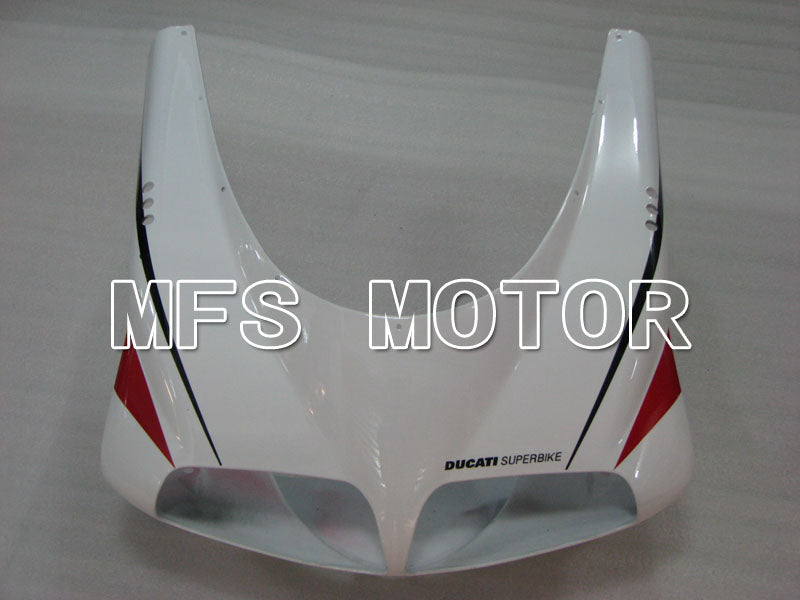 Ducati 748 / 998 / 996 1994-2002 Injection ABS Fairing - Performance - White Black - MFS3984 - Fairings Kit