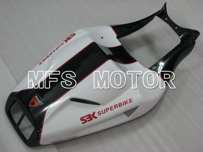 Ducati 748 / 998 / 996 1994-2002 Injection ABS Fairing - Performance - White Black - MFS3984 - Fairings Kit