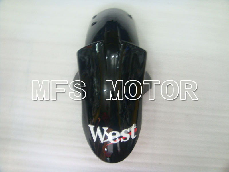 Kawasaki NINJA ZX10R 2006-2007 Injection ABS Fairing - West - Black White - MFS4012 - Fairings Kit