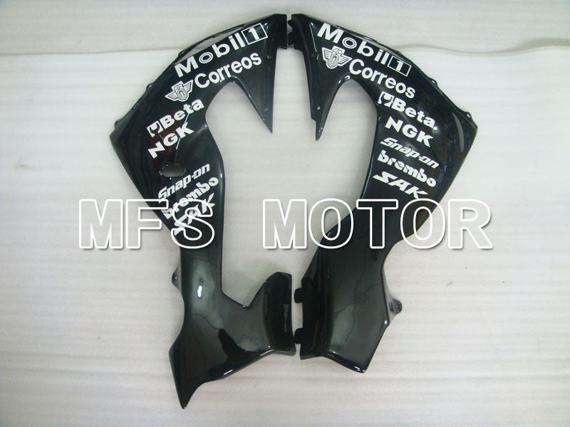 Kawasaki NINJA ZX10R 2006-2007 Injection ABS Fairing - West - Black White - MFS4012 - Fairings Kit