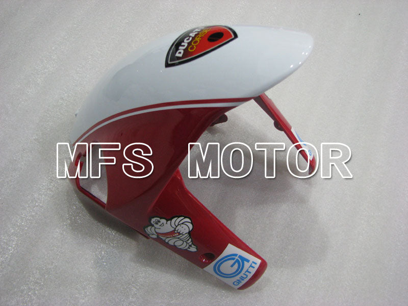 Ducati 749 / 999 2003-2004 Injection ABS Fairing - Others - Red wine color White - MFS4028 - Fairings Kit