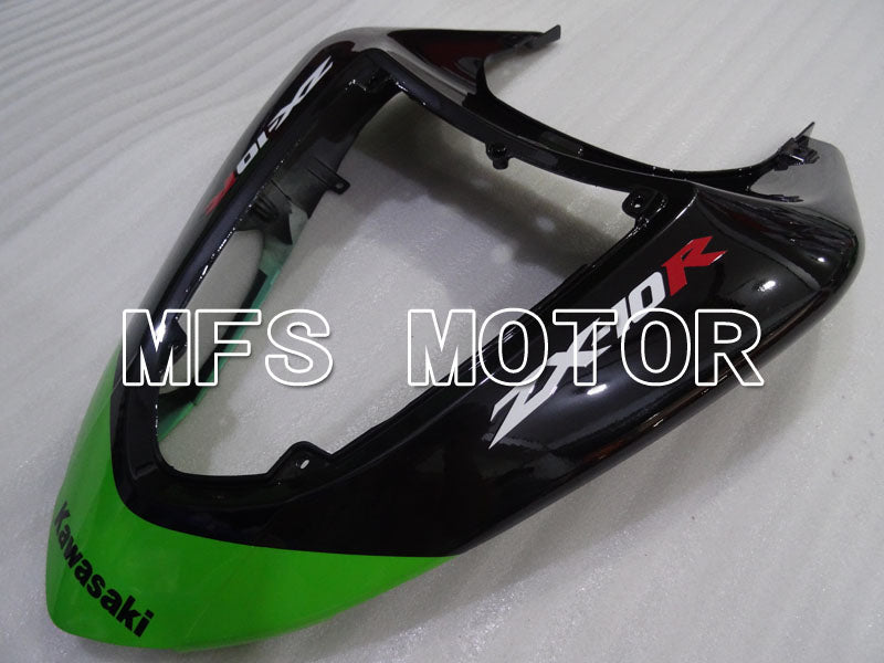 Kawasaki NINJA ZX10R 2006-2007 Injection ABS Fairing - Monster - Black Green - MFS4034 - Fairings Kit