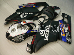 Ducati 749 / 999 2003-2004 Injection ABS Fairing - BREIL - White Black Matte - MFS4036 - Fairings Kit