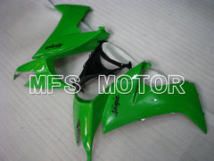 Kawasaki NINJA ZX10R 2008-2010 Injection ABS Fairing - Factory Style - Black Green - MFS4041 - Fairings Kit