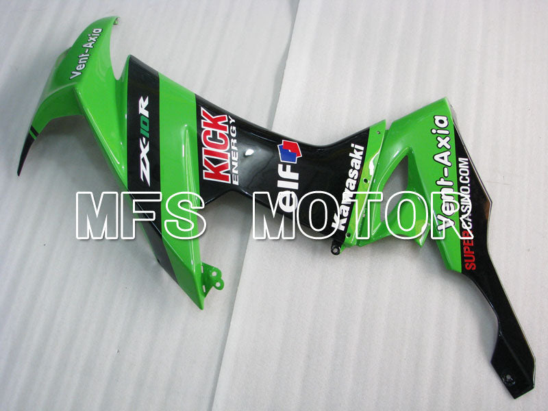 Kawasaki NINJA ZX10R 2008-2010 Injection ABS Fairing - Others - Black Green - MFS4050 - Fairings Kit
