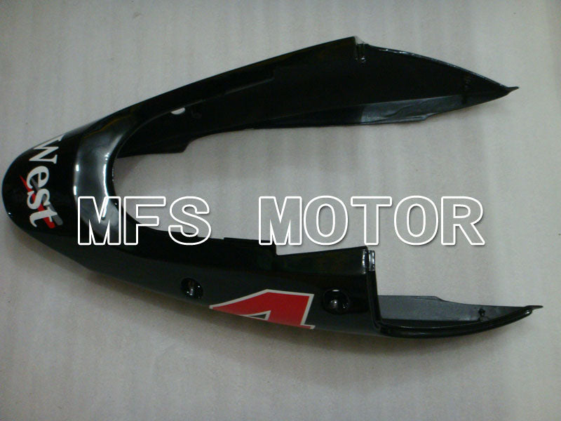 Kawasaki NINJA ZX12R 2000-2001 Injection ABS Fairing - West - Black White - MFS4097 - Fairings Kit