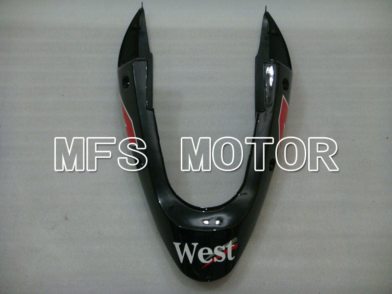 Kawasaki NINJA ZX12R 2000-2001 Injection ABS Fairing - West - Black White - MFS4097 - Fairings Kit
