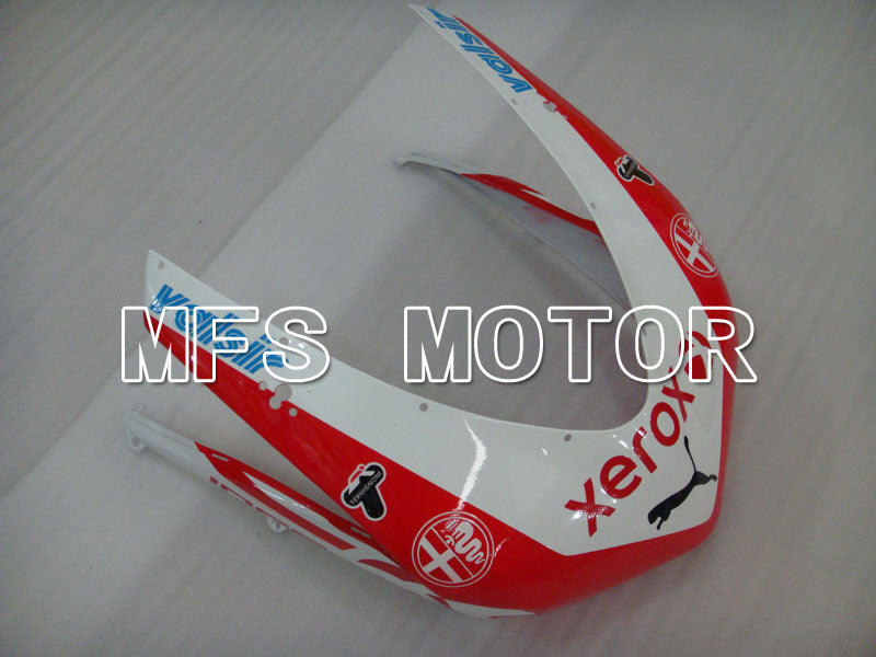 Ducati 848 / 1098 / 1198 2007-2011 Injection ABS Fairing - Xerox - Red White - MFS4099 - Fairings Kit