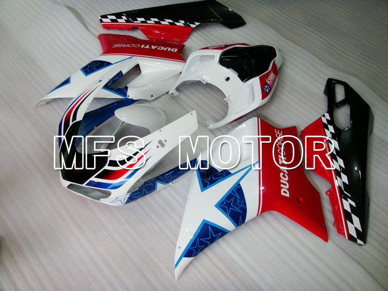 Ducati 848 / 1098 / 1198 2007-2011 Injection ABS Fairing - Others - Red White - MFS4126 - Fairings Kit