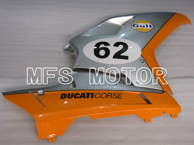 Ducati 848 / 1098 / 1198 2007-2011 Injection ABS Fairing - Gulf - Orange Silver - MFS4149 - Fairings Kit