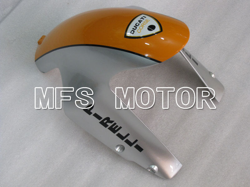 Ducati 848 / 1098 / 1198 2007-2011 Injection ABS Fairing - Gulf - Orange Silver - MFS4149 - Fairings Kit