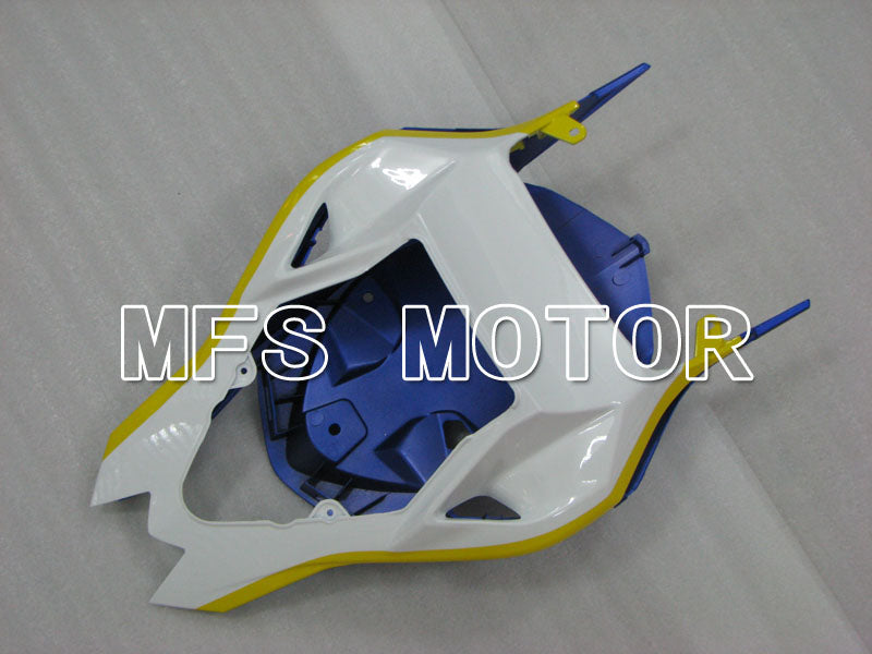 BMW S1000RR 2009-2014 Injection ABS Fairing - Factory Style - Black White Blue - MFS4150 - Fairings Kit