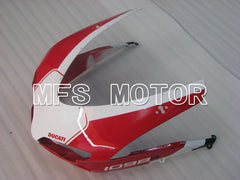 Ducati 848 / 1098 / 1198 2007-2011 Injection ABS Fairing - Factory Style - Black Red - MFS4152 - Fairings Kit