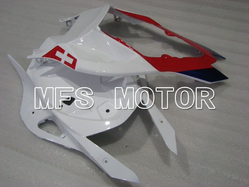 BMW S1000RR 2009-2014 Injection ABS Fairing - Factory Style - Black White Blue - MFS4160 - Fairings Kit