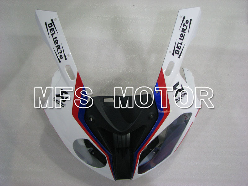BMW S1000RR 2009-2014 Injection ABS Fairing - Factory Style - Black White Blue - MFS4160 - Fairings Kit