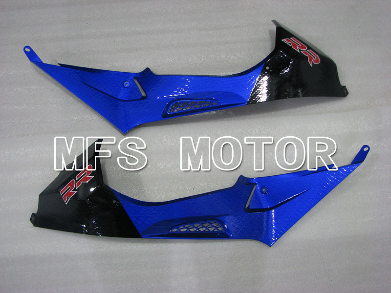 BMW S1000RR 2009-2014 Injection ABS Fairing - Factory Style - Black White Blue - MFS4160 - Fairings Kit