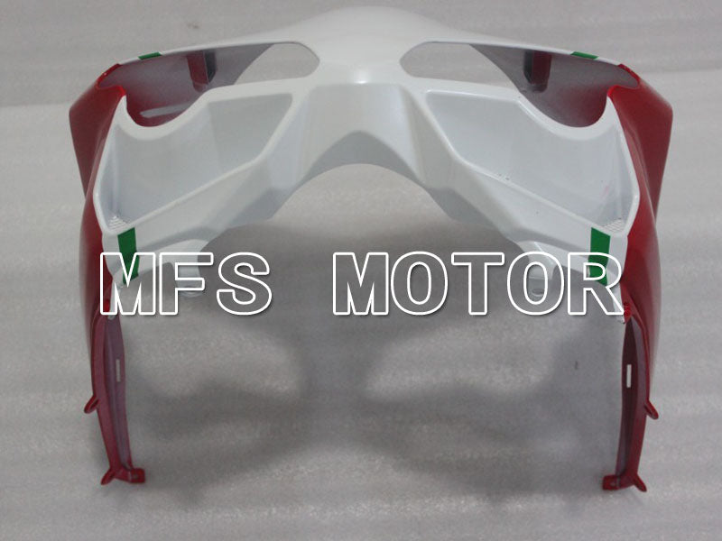 Ducati 848 / 1098 / 1198 2007-2011 Injection ABS Fairing - Factory Style - Red White - MFS4162 - Fairings Kit