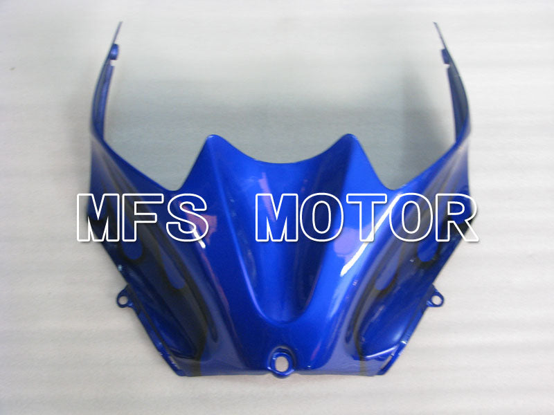 Kawasaki NINJA ZX14R 2006-2011 Injection ABS Fairing - Flame - Black Blue - MFS4164 - Fairings Kit