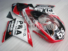 Ducati 848 / 1098 / 1198 2007-2011 Injection ABS Fairing - Others - Black White - MFS4167 - Fairings Kit