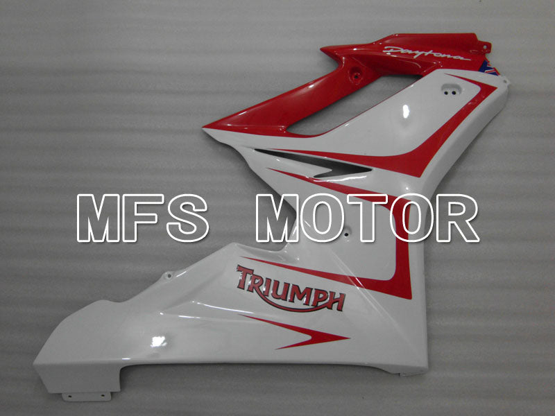 Triumph Daytona 675 2006-2008 Injection ABS Fairing - Factory Style - Red White - MFS4179 - Fairings Kit