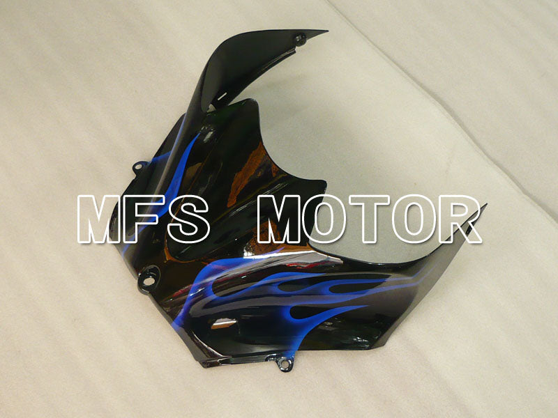 Kawasaki NINJA ZX14R 2006-2011 Injection ABS Fairing - Flame - Black Blue - MFS4183 - Fairings Kit