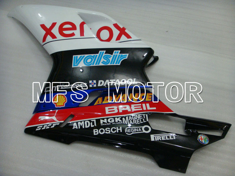 Ducati 848 / 1098 / 1198 2007-2011 Injection ABS Fairing - Xerox - Black White - MFS4187 - Fairings Kit