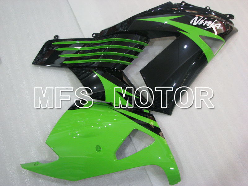 Kawasaki NINJA ZX14R 2006-2011 Injection ABS Fairing - Factory Style - Black Green - MFS4189 - Fairings Kit