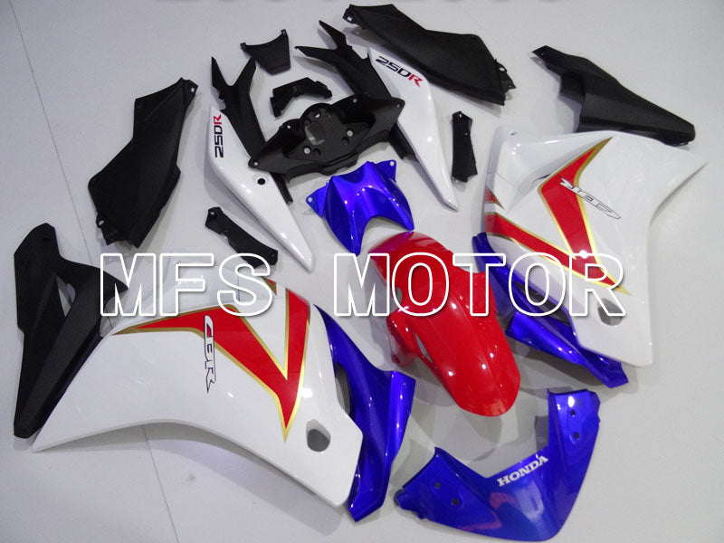 Honda CBR250RR 2011-2016 Injection ABS Fairing - Factory Style - Blue White Red - MFS4211 - Fairings Kit