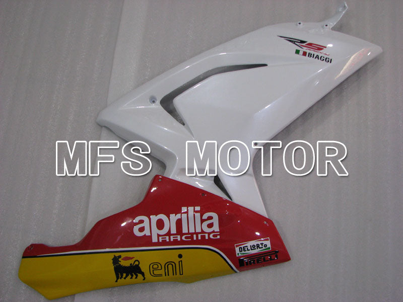 Aprilia RS125 2006-2011 Injection ABS Fairing - Factory Style - Red White - MFS4244 - Fairings Kit