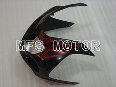 Suzuki GSXR1000 2000-2002 Injection ABS Fairing - Flame - Black Red - MFS4246 - Fairings Kit