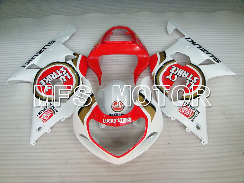 Suzuki GSXR1000 2000-2002 Injection ABS Fairing - Lucky Strike - Red White - MFS4251 - Fairings Kit