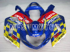 Suzuki GSXR1000 2000-2002 Injection ABS Fairing - Movistar - Blue Yellow - MFS4254 - Fairings Kit