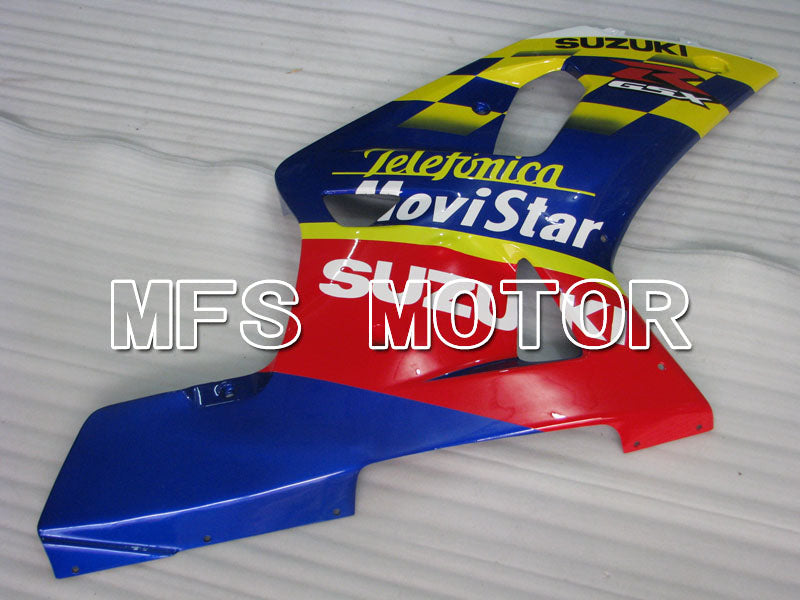 Suzuki GSXR1000 2000-2002 Injection ABS Fairing - Movistar - Blue Yellow - MFS4254 - Fairings Kit