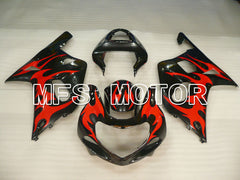Suzuki GSXR1000 2000-2002 Injection ABS Fairing - Others - Black Red - MFS4294 - Fairings Kit